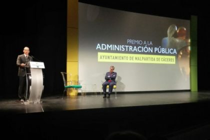 Premio Solidarios 2017 de la ONCE para el Ayuntamiento de Malpartida de Cáceres