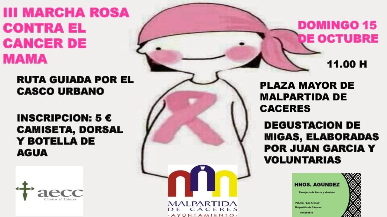 III Marcha Rosa Contra el Cáncer de Mama