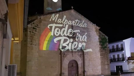 proyección Malpartida todo irá bien, Coronavirus en Malpartida de Cáceres