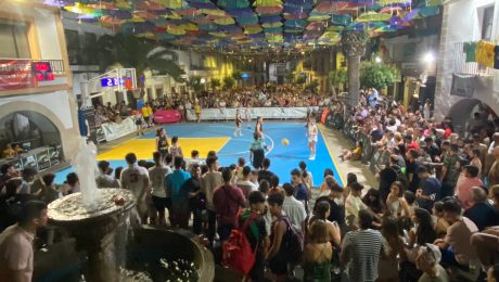 3x3 Baloncesto en la calle Malpartida de Cáceres