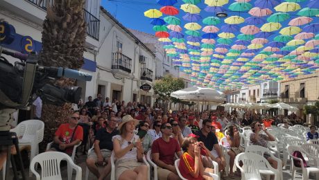 Final mundial fútbol femenino en Malpartida de Cáceres