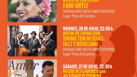 Cartel Veladas del Carmen