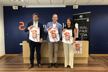 Presentación 3x3 Baloncesto en la Calle de Malpartida de Cáceres