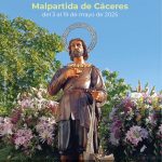 Cartel festividad de San Isidro 2025 Malpartida de Cáceres