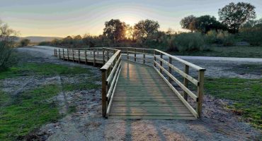 nuevo tramo senda de los sentidos los barruecos malpartida de cáceres