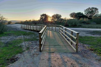 nuevo tramo senda de los sentidos los barruecos malpartida de cáceres