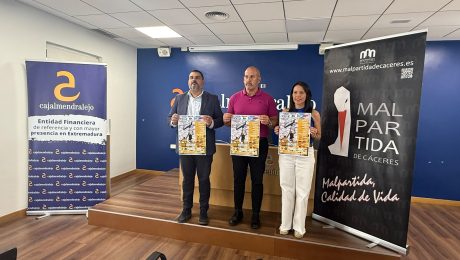 presentación 3x3 baloncesto Malpartida de Cáceres