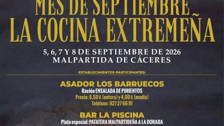 septiembre capital gastronomica extremadura